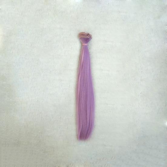 DIY Cute Straight Long Synthetic Faux Hair Wig Kids Dolls Gift Beauty