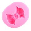 Mini Bowknot Silicone Mould Bows Cupcake Border Moulds Fondant Chocolate Gumpaste Mould  Candy Clay Mould Cake Decorating Tools DIY Baking Accessories