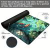 Large Koi Fish Gaming Mouse Pad Non-Slip Rubber Desk Mat Stitched Edge Office Work Esports Gift for Gamers Desk Accessories