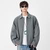 Men's Retro Loose Lapel Jacket Coat - 2025 Autumn/Winter Trendy Versatile Top