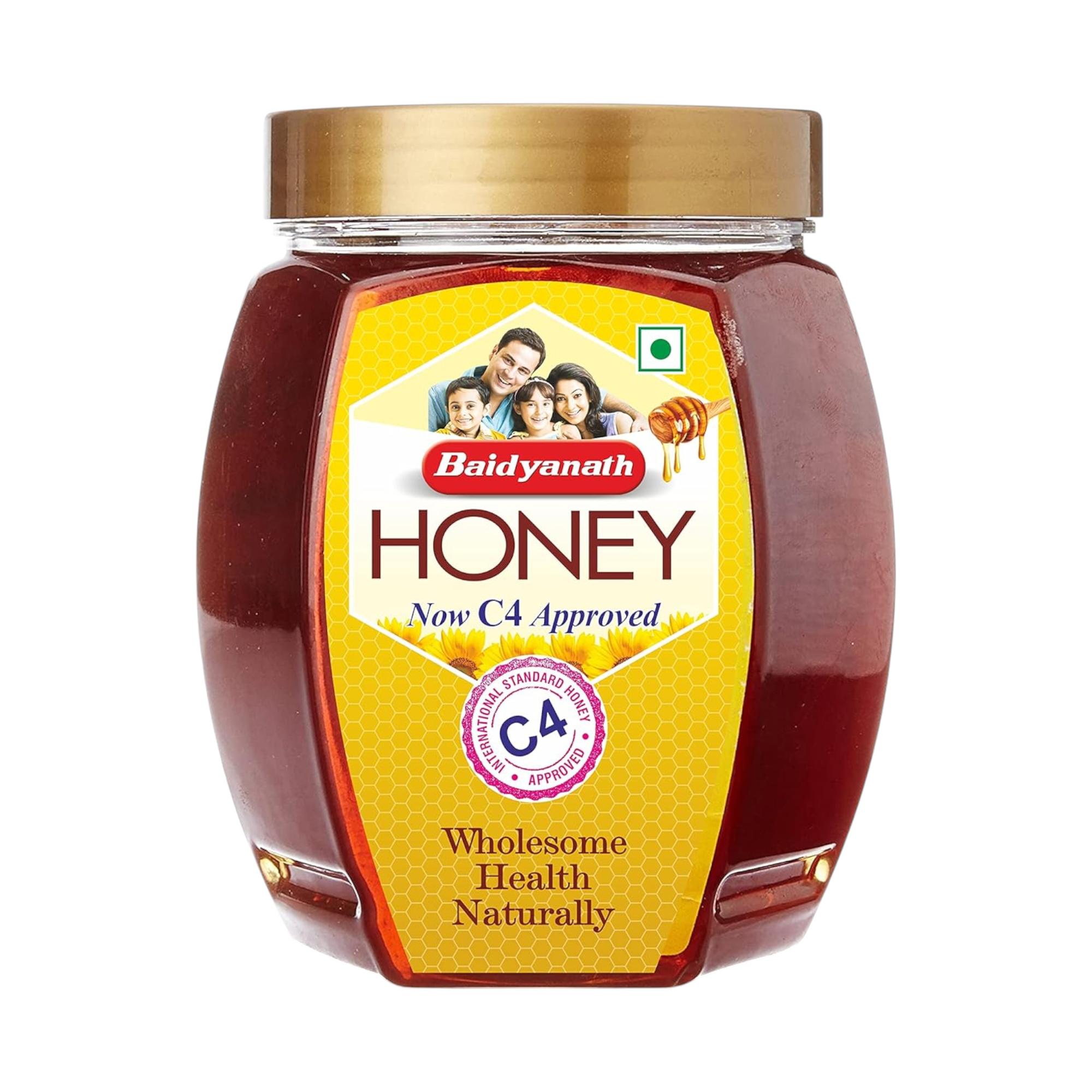 

Baidyanath Pure Honey 1 Kg | 100% Natural C4 Approved Honey For Energy, Skin Health & Immunity Support | No Added Sugar