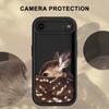 Case for iPhone 17 Pro Max 17e 16 13 11 15 Plus 14 Air 12 Pro Phone Cover Vintage Brown Deer Design