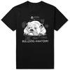 English Bulldog Yoga Puppy Poses O-Neck T Shirt Dog Lovers Black Graphic Cotton Streetwear Short Sleeve Birthday Gifts T-shirt