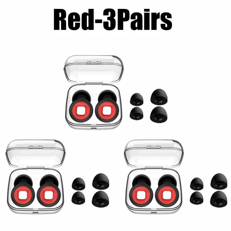 Silicone Earplugs for Swimming Sleep Noise Cancel Noise Reduction-Soundproof Reduce Disturbances -Quality Loop Earplugs Supplies