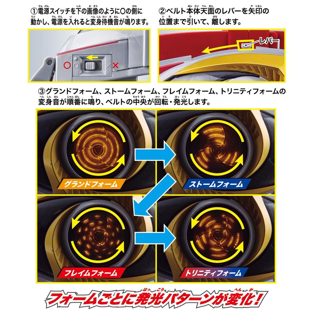 [Bandai] Legend Transformation Belt Series Altering