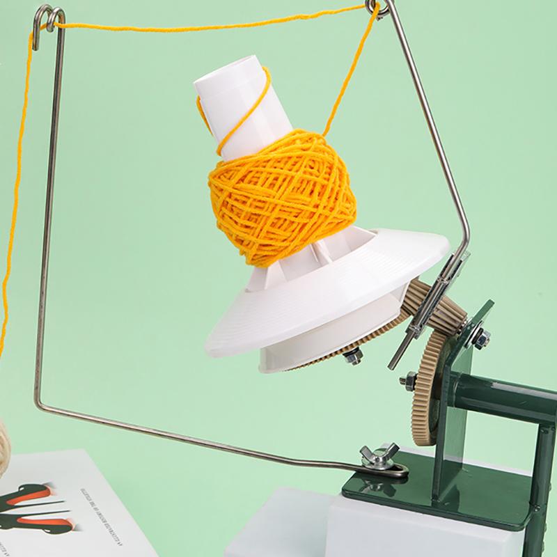 Hånddrevet Garnvinde Fiber Ull Snor Nøste Trådvinde Maskin For DIY Sy Hekling Laging Håndverktøy