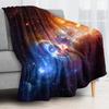 Funny Galaxy Throw Blanket Lightweight Flannel Throw Classic Galaxy Soft Comfy Plush Blanket For Home Decor Perfect For Sofa