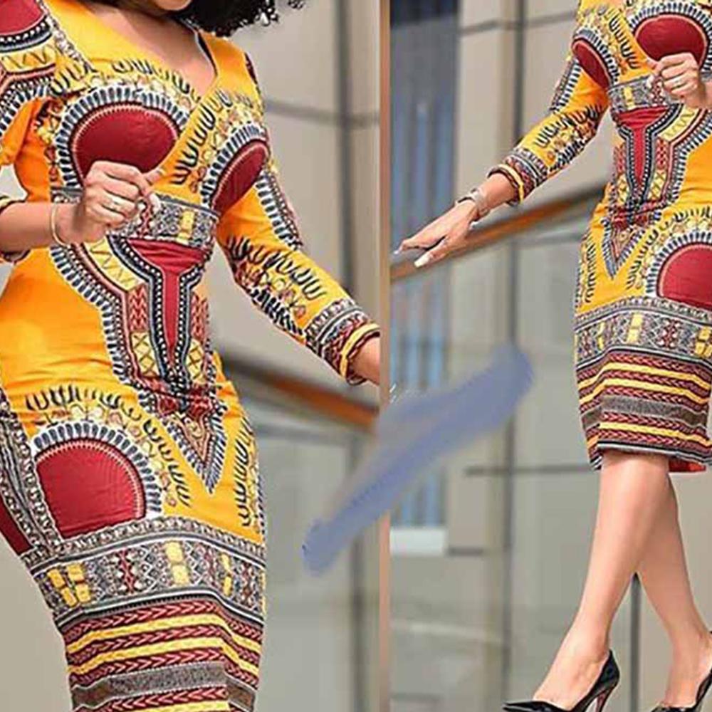 Bodycon Dress Floral Print 