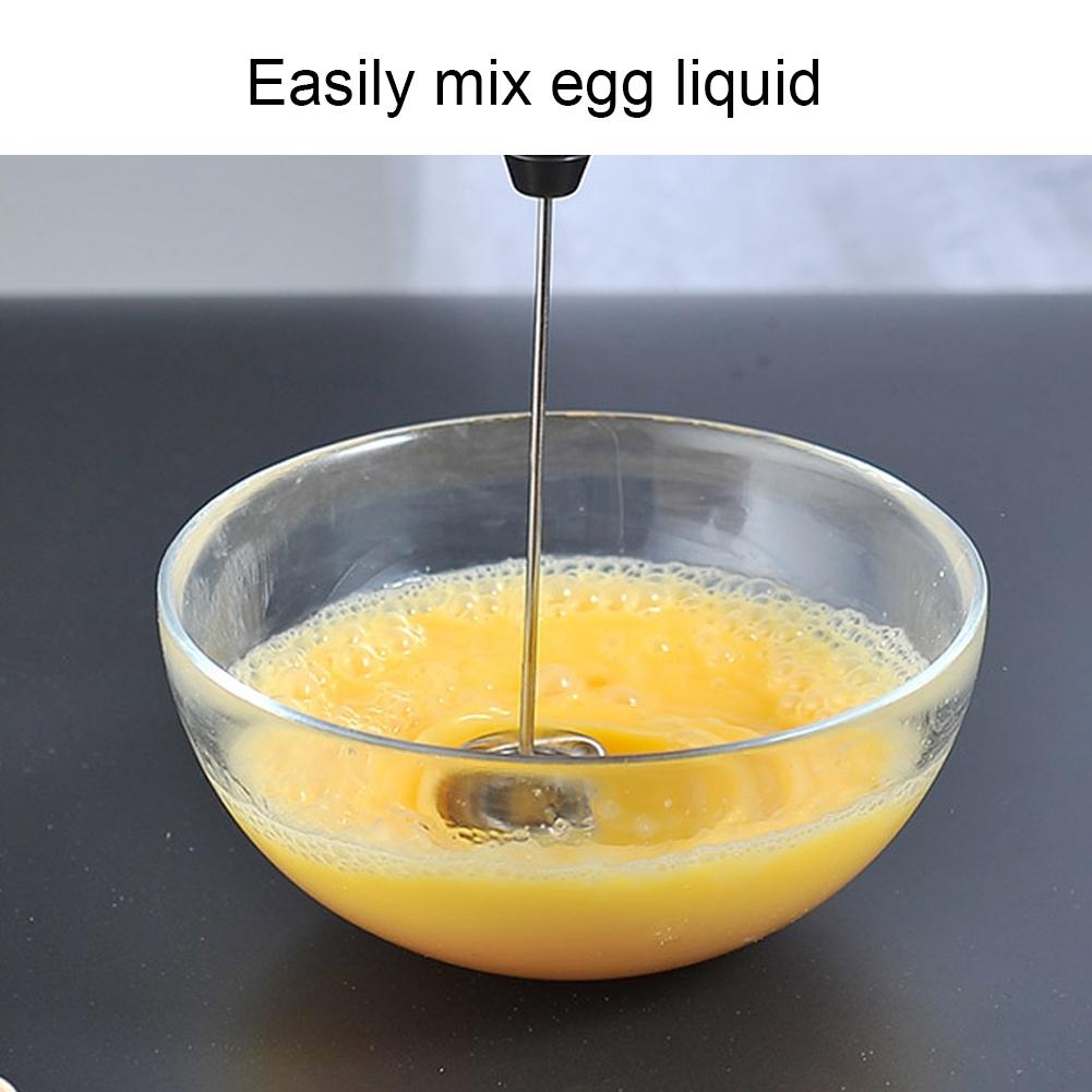 Small Electric Whisk Handheld Foamer for Coffee Hot Chocolate USB Charging