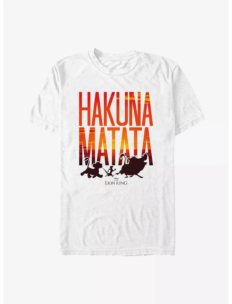 The Lion King Sunset Hakuna Mata TShirt Size S 4XL Gift For Friends S