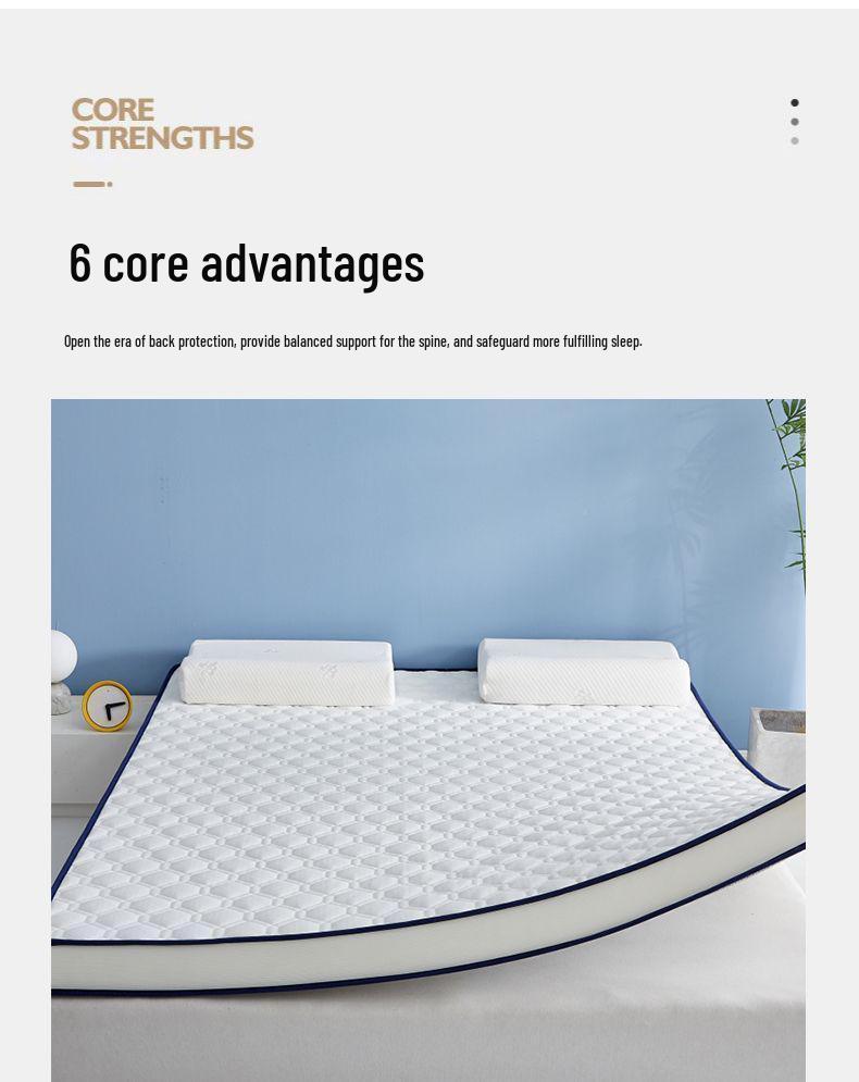 Saltea Tatami Moale Pad Futon pentru Cămin sau Utilizare Individuală - Saltea Pliabilă pentru Pat