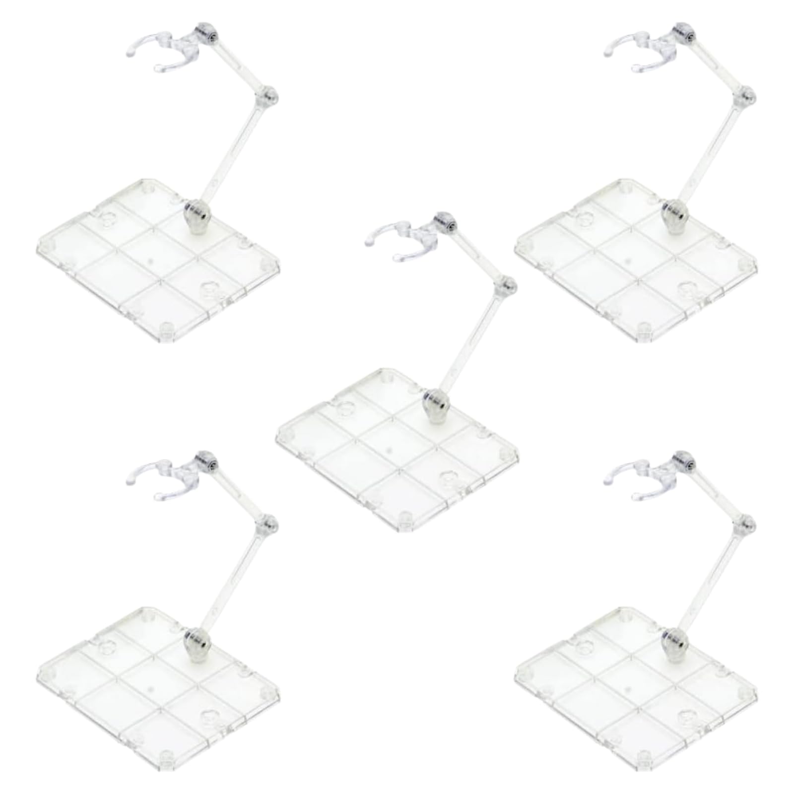 

Акриловая подставка для демонстрации пластиковых моделей, модель 180 градусов, прозрачная подставка, подставка, дисплей, подвижная, (5)