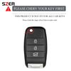 New TPU Car Key Case Cover Shell Fob for KIA RIO 3 K2 K3 K4 K5 Sportege Picanto Optima Soul Ceed Sorento Forte Stinger Cerato
