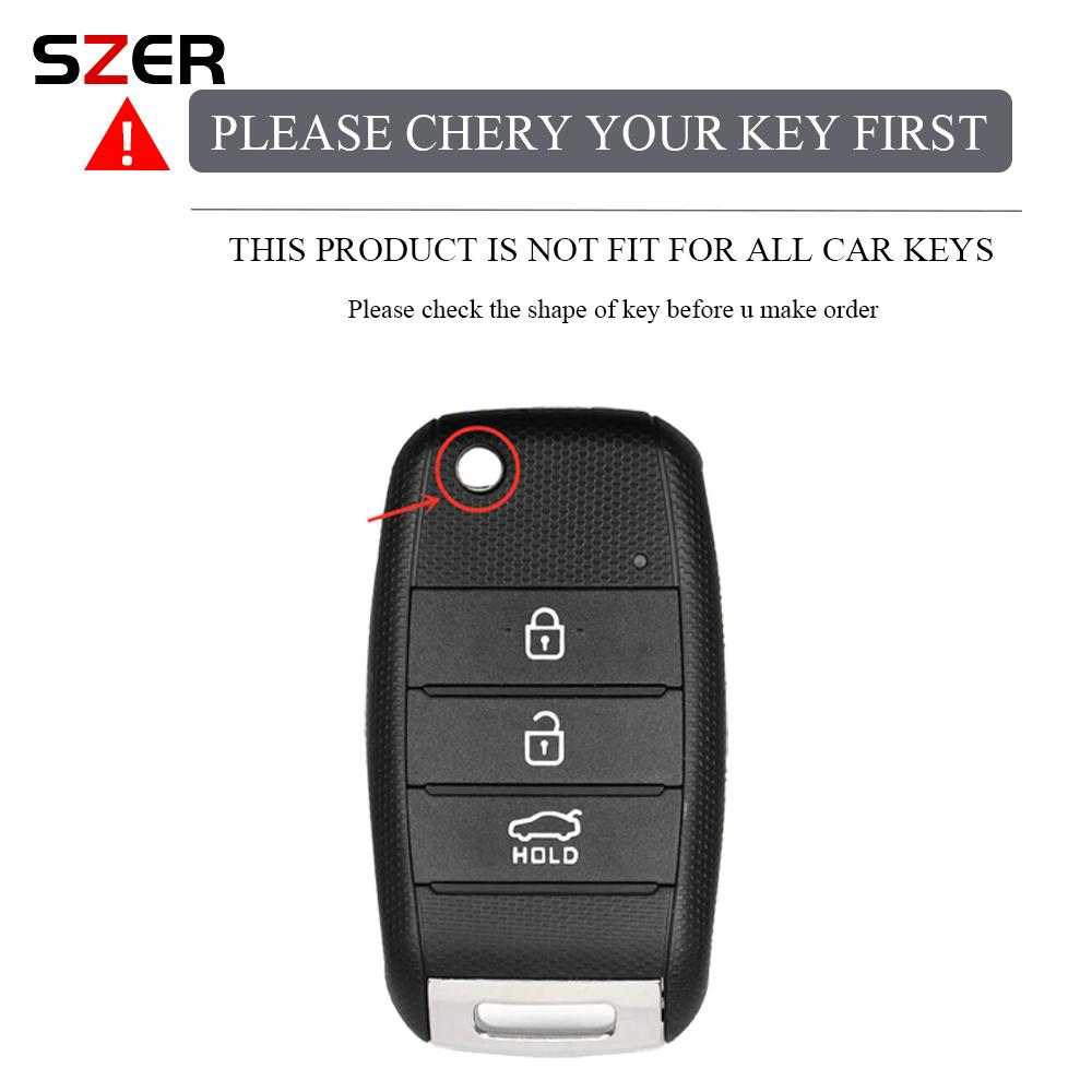 New TPU Car Key Case Cover Shell Fob for KIA RIO 3 K2 K3 K4 K5 Sportege Picanto Optima Soul Ceed Sorento Forte Stinger Cerato