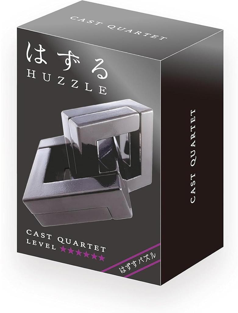 Hanayama Huzzle Cast Quartet Puzzle Unlock