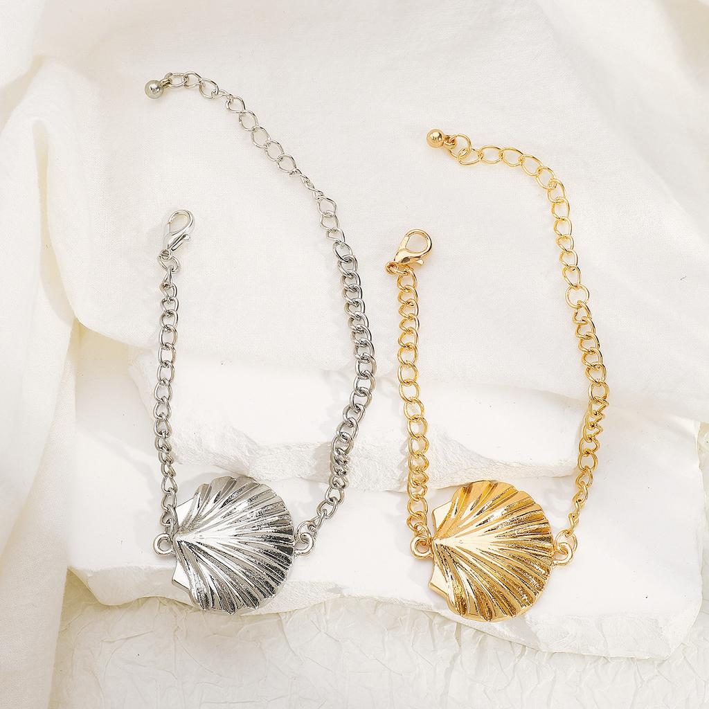 Tooxika Ocean Series Pearl Necklace Extravagant French High Feeling Starfish Shell Collarbone Chain