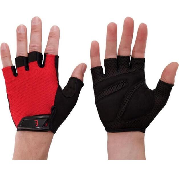 BBB Cooldown Cycling Gloves (Red)