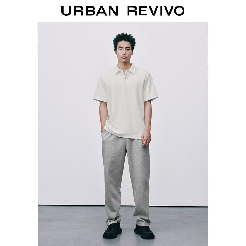 UR Men's Fall 2026 Button-Placket Polo Shirt
