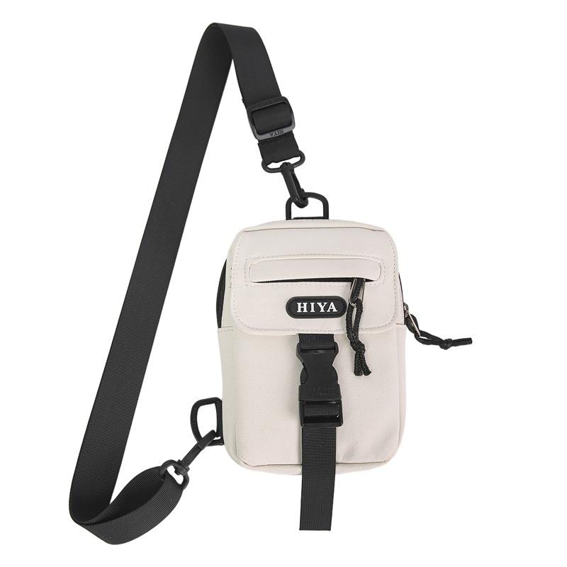 

Мужская мини-сумка на грудь Женская сумка для поездок на работу Сумка на плечо для мобильного телефона бежевый