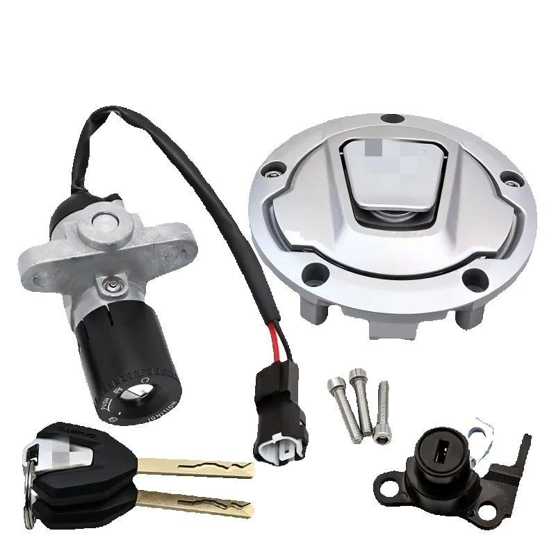 FOR CFMOTO CF Moto 250SR 300SR CF250SR 250 SR 2016-2021 300S R Motorcycle Ignition Switch Gas Cap Key Set Accessories