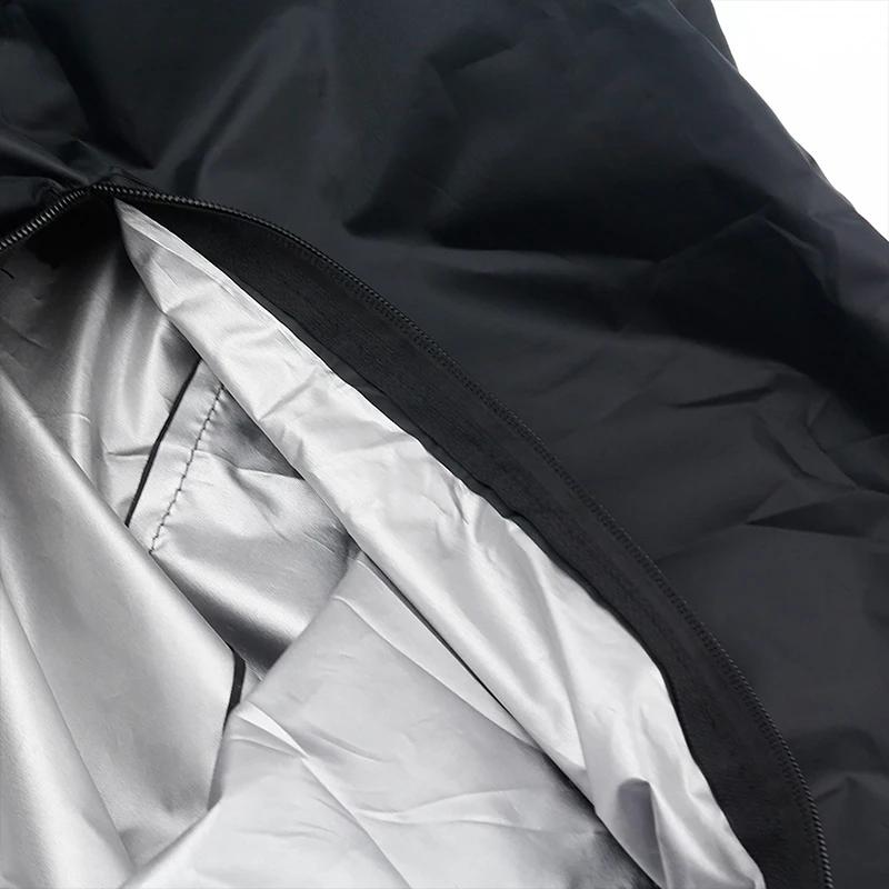 Bolsa de almacenamiento para cojines de exterior impermeable Oxford 210D con cremallera, funda para cojines de patio para organización del hogar, almacenamiento de muebles de exterior