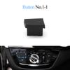 Car Front Dashboard Headlight Switch Rotary Knob Button Head Lamp Cover Panel For BMW 5 Series 6GT M5 G30 G31 G38 G32 F90