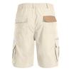 Men's Summer Multi-Pocket Cargo Shorts Casual Summer Hiking Shorts Elastic Waist Shorts