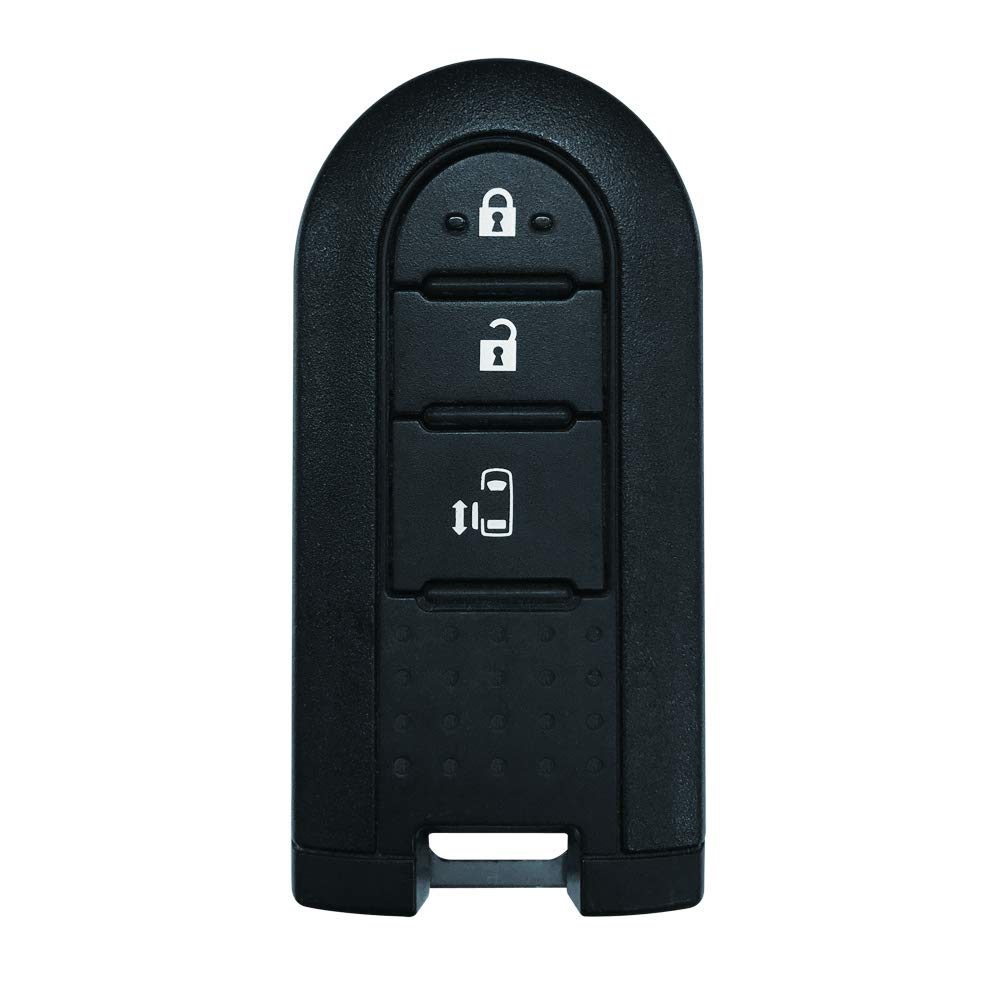 Tsuchiya Yac Car Interior Accessories Key Cover Smart Key Cover for Daihatsu 3 Carbon Fiber Style Silicone Length x Width 12 cm 14.8 PZ-793
