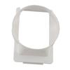 197*130*150mm Connector Duct Adapter Duct Adapter ABS Material Efficient Ventilation Gray Portable Easy To Install