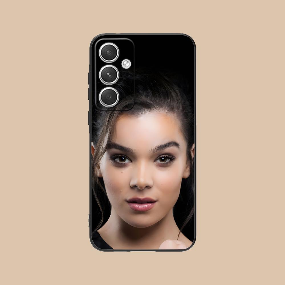 Hailee Steinfeld Matte TPU Mobile Phone Case for Samsung Galaxy S26 S25 S24 S23 S22 S21 S20 Note20 Plus FE Ultra Colorful Cover