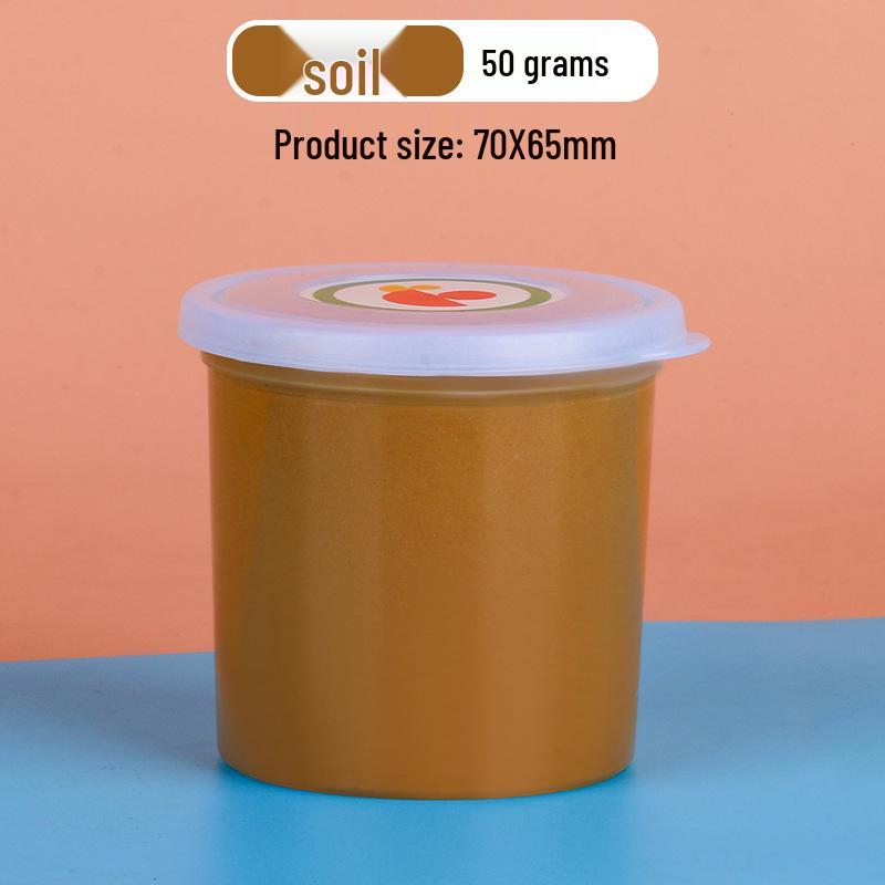 50g Large Jar Pack: Super Light Nontoxic Colored Clay for Kids' DIY Crafts and Toys