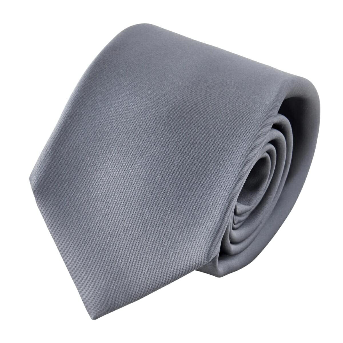 [Ogier] Men s Seven-Fold Tie, 100% Silk, Solid Color, BusinessFormal, Made in Japan, 016