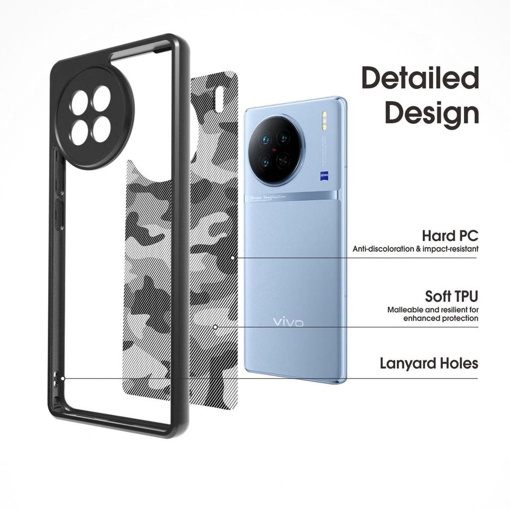 Camo Phone Case for VIVO X90/X90 Pro/X90 Pro+