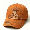 D print Halloween baseball cap women's spring and summer sunshade sun protection cap American style versatile fashion hat sun protection