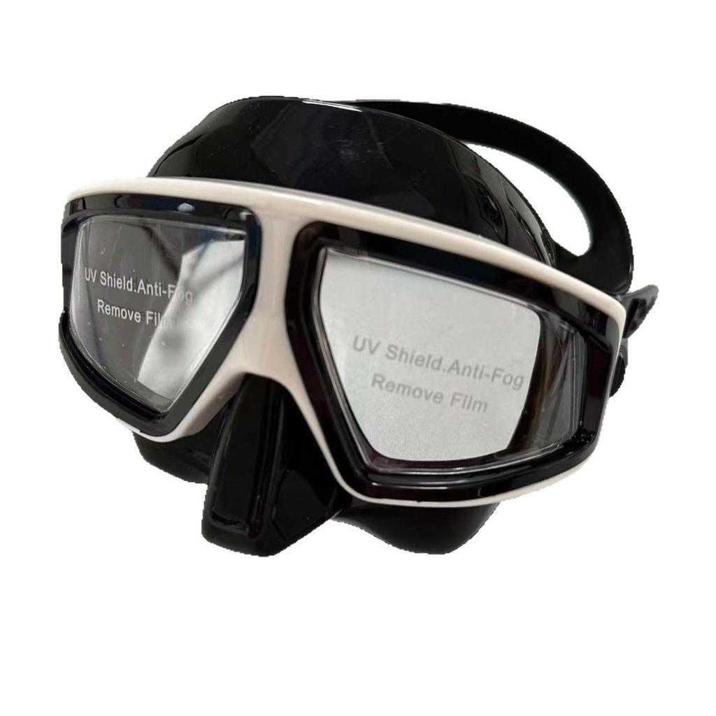 Free Diving Anti-fog Waterproof Diving Goggles Silicone Snorkeling Mask