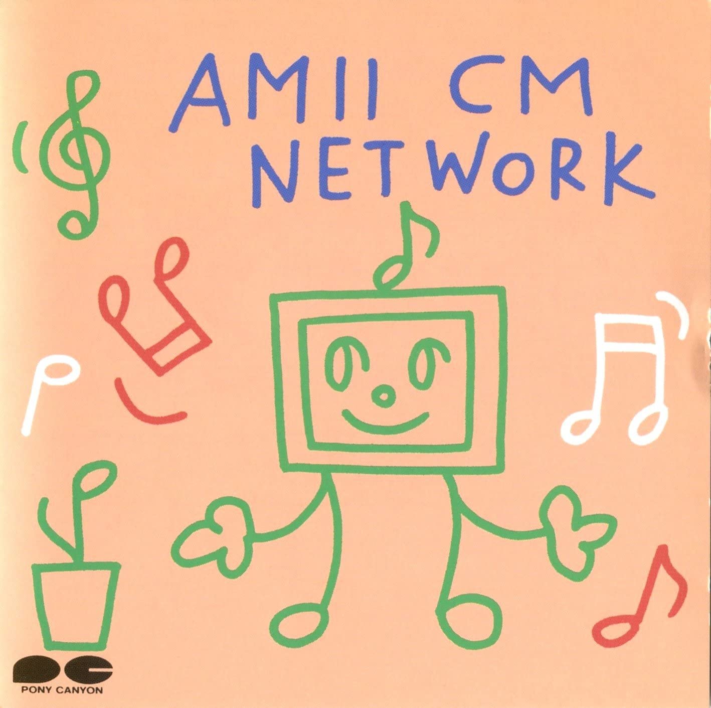 

CD AMII OZAKI - AMII CM NETWORK D32P6193 F-Label 1987 Япония ОбиЯпонская Поп/Рок Б/У