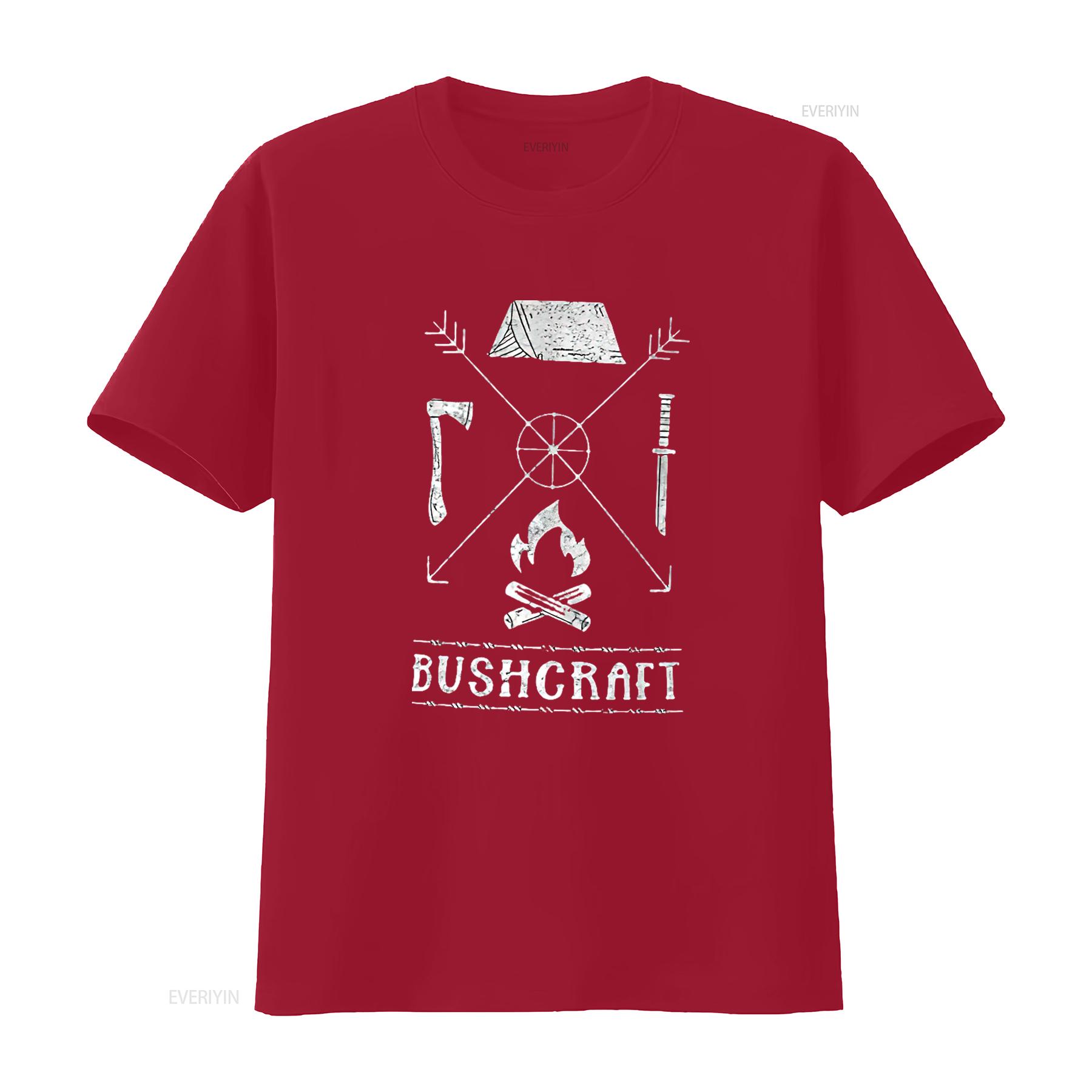 

Nature Bushcraft Outdoor Wilderness Design Womens T Shirt Black Medium vintage Washed Versatile Comfortable designer clothes S