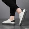 Autumn new men's fashionable versatile flats Lightweight breathable lace up sports men's shoes leisure comfortable sneakers