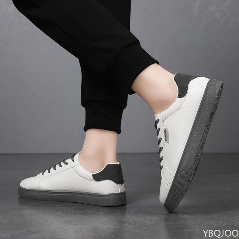 Autumn new men's fashionable versatile flats Lightweight breathable lace up sports men's shoes leisure comfortable sneakers