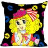 45x45cm Candy Candy Polyester Cushion Cover Children's Room Decoration Pillow Case Living Room Chair Sofa Home Decoration 1007