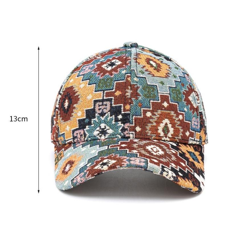 NORTHWOOD All Seasons New Ethnic Style Baseball Cap for Women's Men's Personality Fashion Peaked Cap Sunhat High Quality Trucker Hats