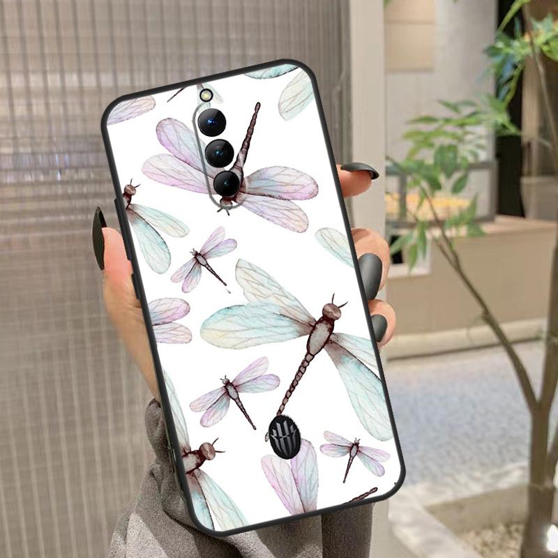 

Dragonfly Insect Pattern Case For ZTE Nubia RedMagic 10 Air 6 7 6S 7S Pro RedMagic 10S 9S 8S 8 9 10 11 Pro Plus Cover RedMagic 9S Pro Plus
