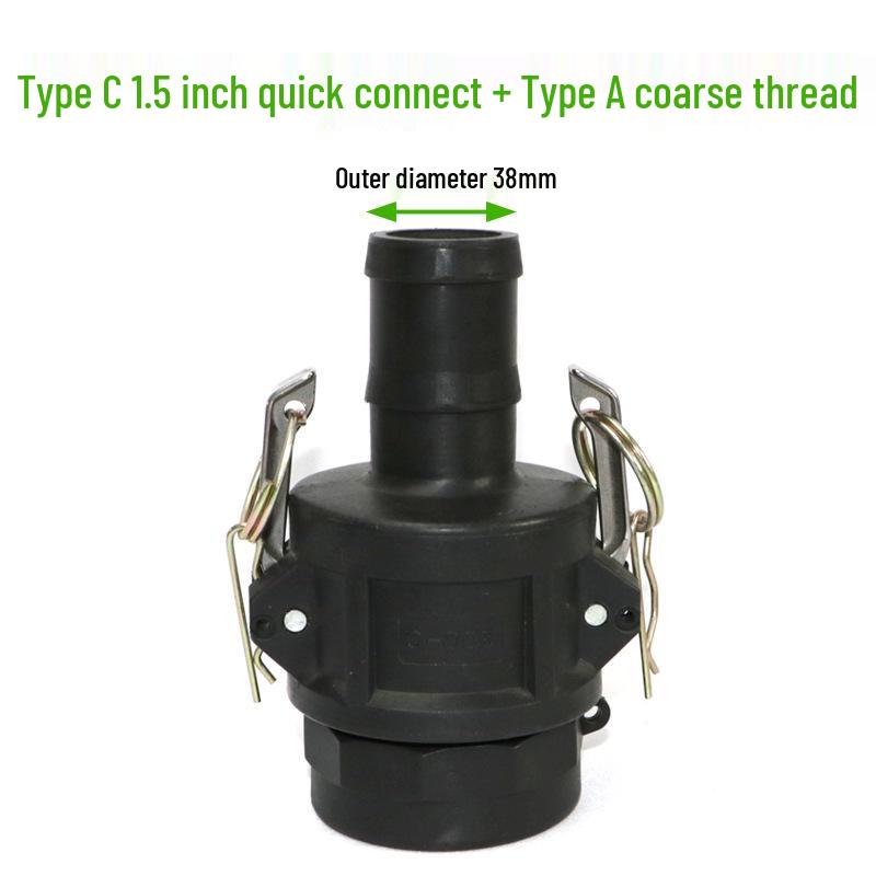 IBC Barrel C-Type Quick Connector Valve - 1", 1.5", & 2" Sizes Available