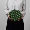 Marushin Pokopoko Rose Fair Trade 0395019700 Trivet, Nepalese, Green, Handmade, Product,
