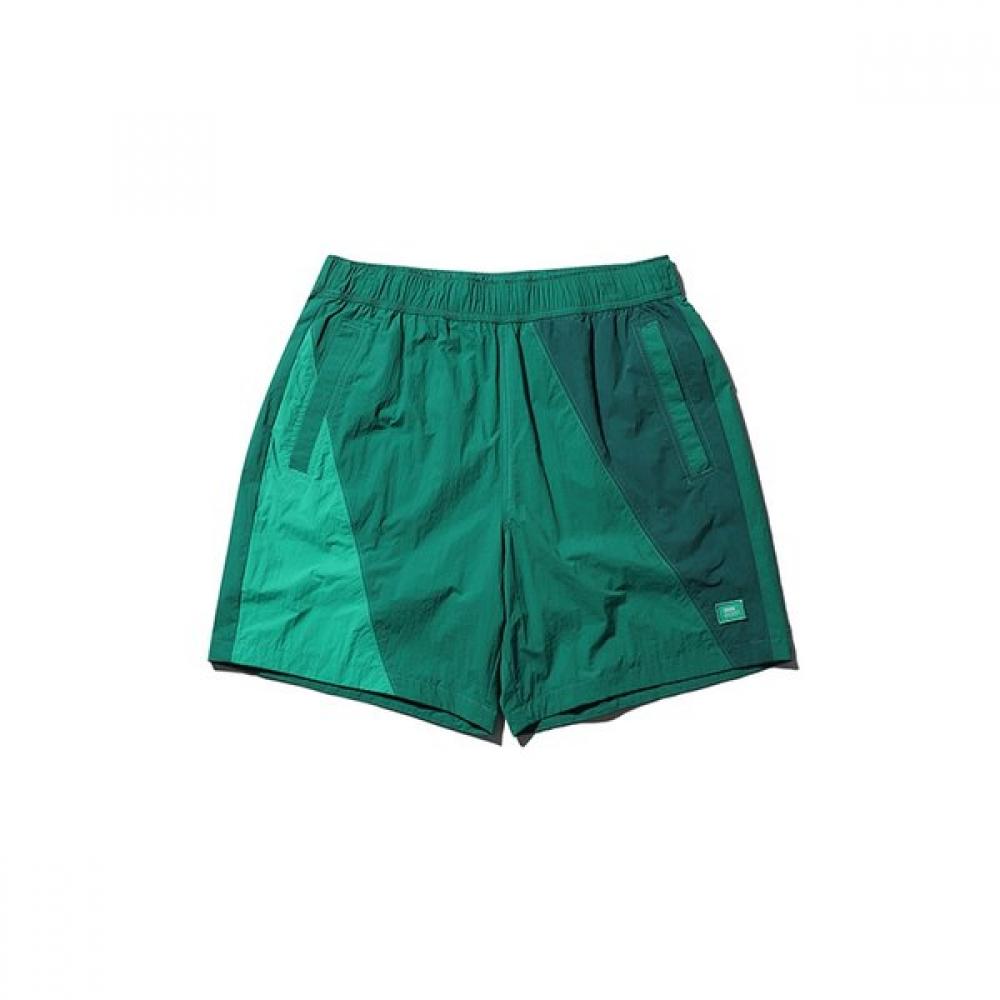 Bbc Earth Diagonal Stitch Half Pants 4 Part  Green 