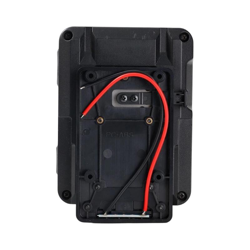 Universal V Lock Mount Plate For Camera LED Lights Quick Release Bracket for Various Photography Equipment Aluminum