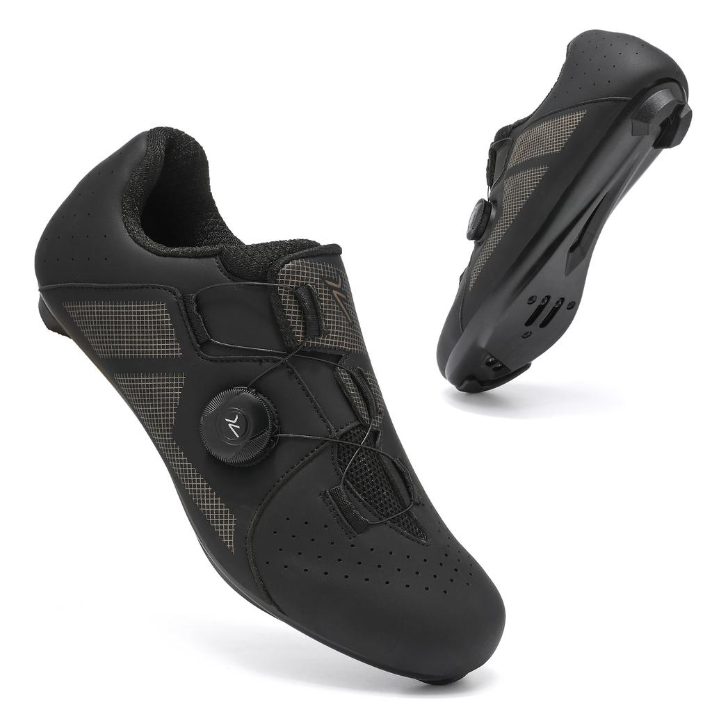 Bicycle shoes cycling shoes men's and women's road bike lock shoes bicycle assist shoes hard sole