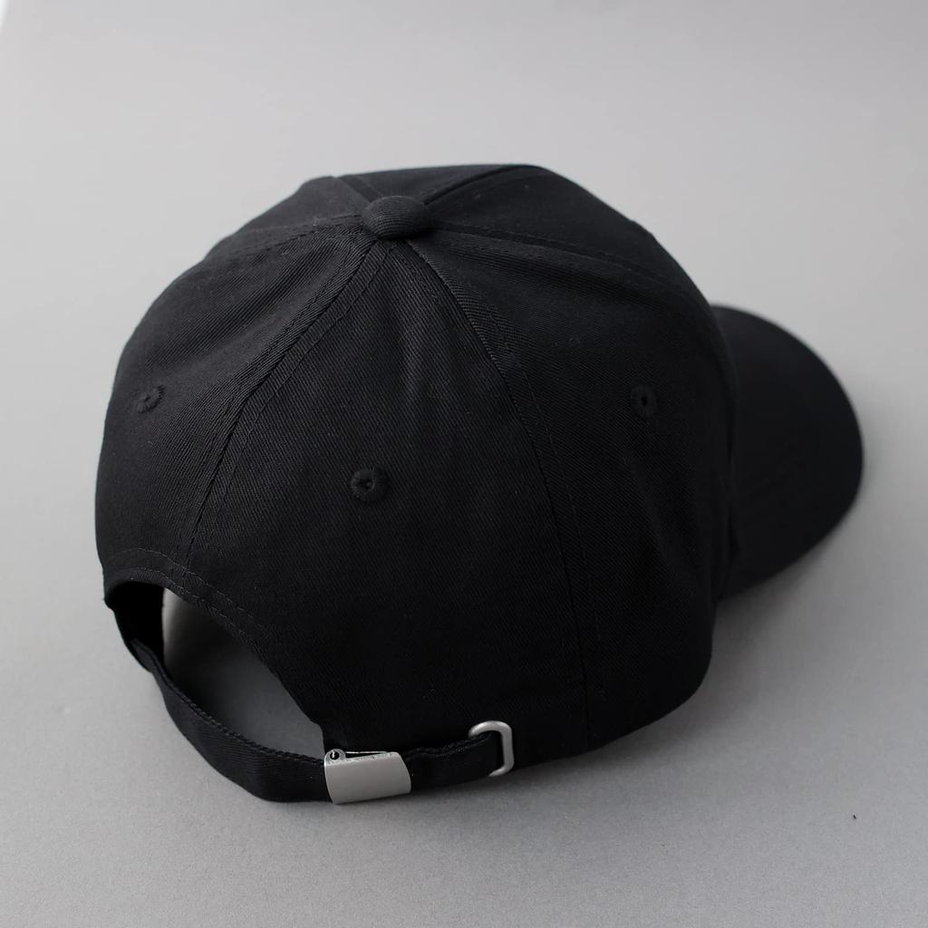 Avirex NUMBERING Military Baseball Cotton Size F 6-Panel Cap, Men's Low-Profile Cap, Black,