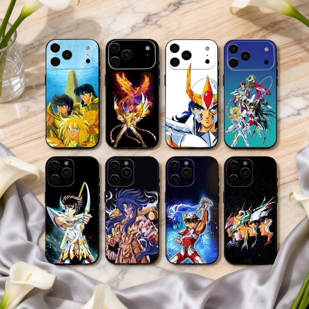 Anime S-Saint-T S-Seiya-A Phone Case Silicone Soft For IPhone 17pro 16 15 14 13 12 11 X XR Plus Pro Max Plus