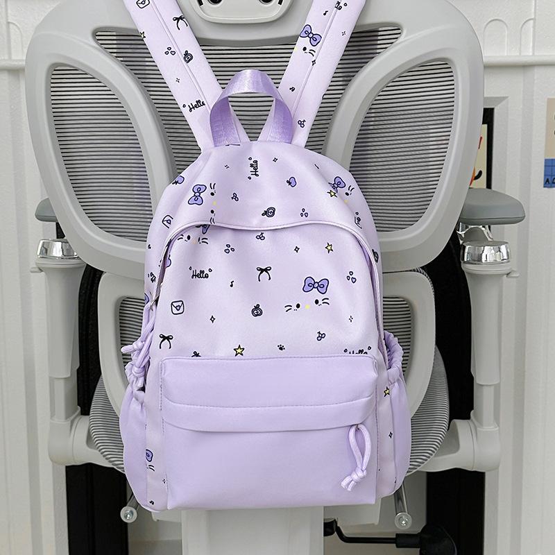 Schoolbag New High-value, Sweet, Literary and Cute Butterfly Backpack for Junior High School Students Lightweight Backpack